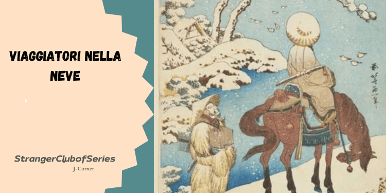 Viaggiatori nella neve